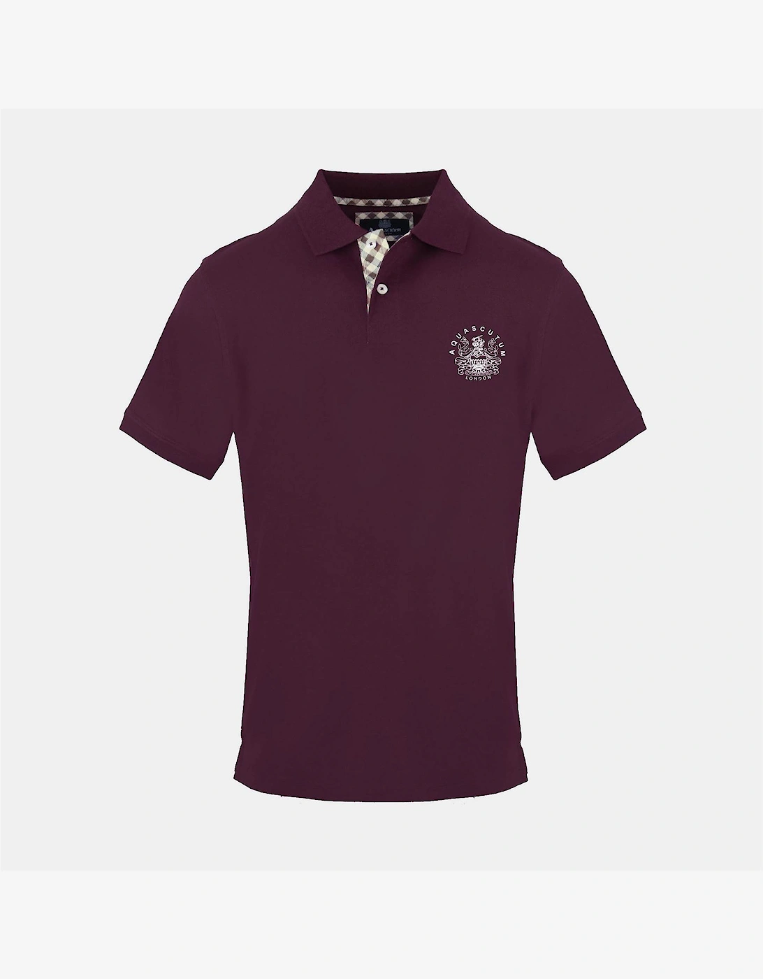 Collared Neck Short Sleeve Polo Shirt