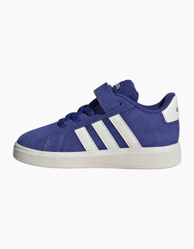 Grand Court Low Top Canvas Sneakers