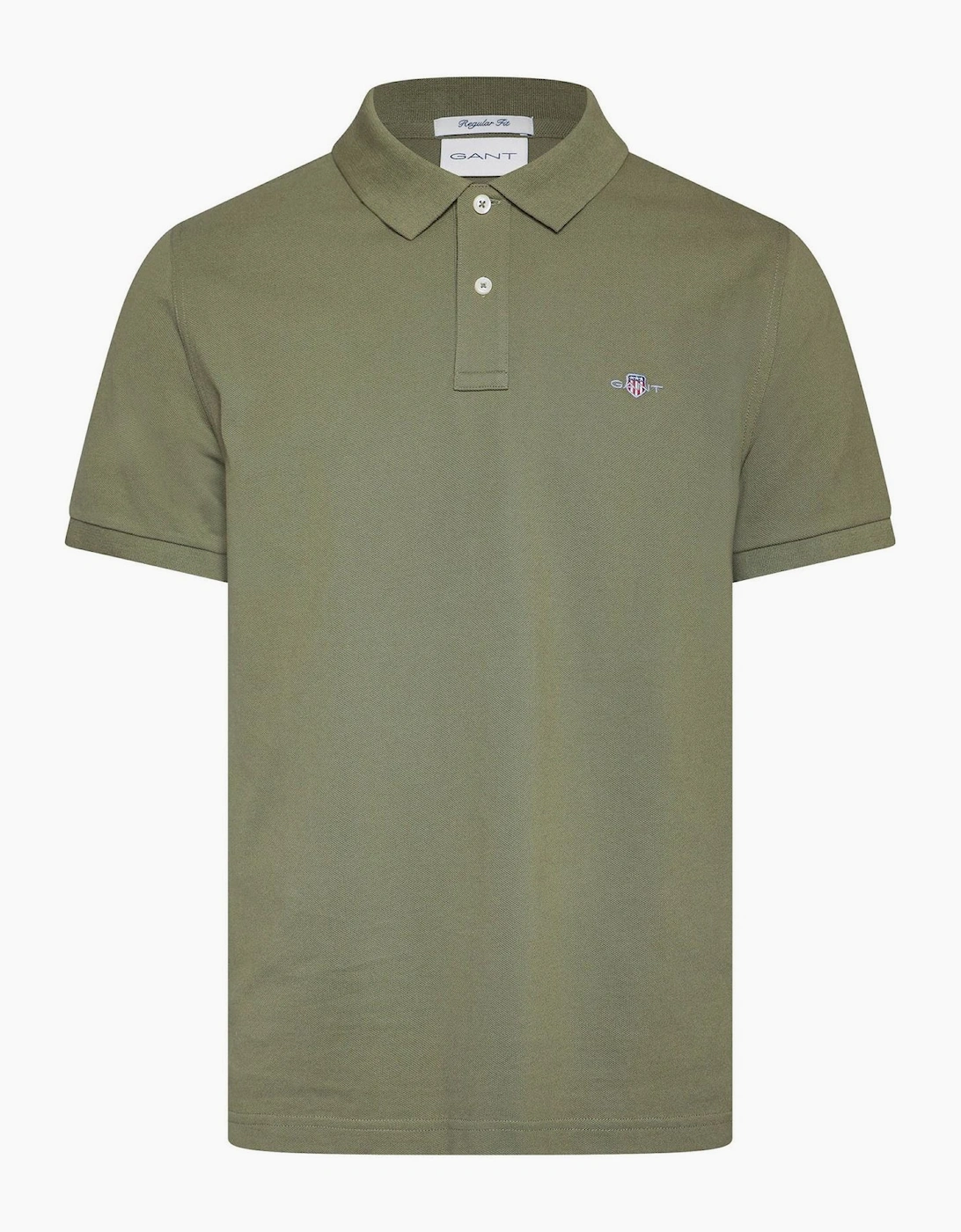 Regular Fit Collared Neck Short Sleeve Top