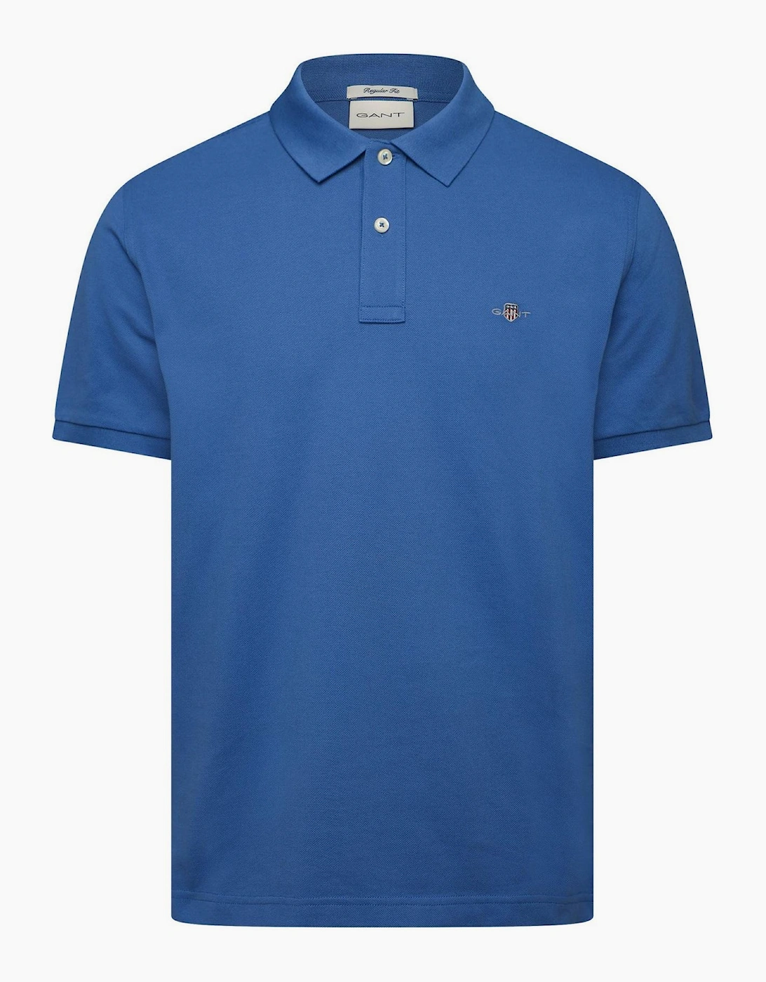 Regular Fit Collared Neck Short Sleeve Top