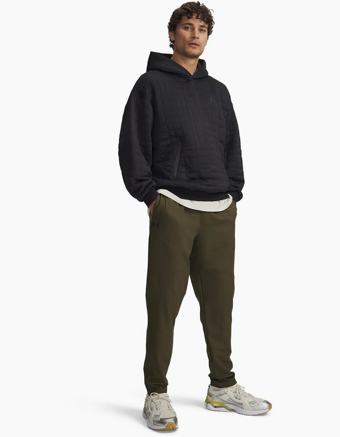 Unstoppable Solid Patterned Tapered Slim Pants
