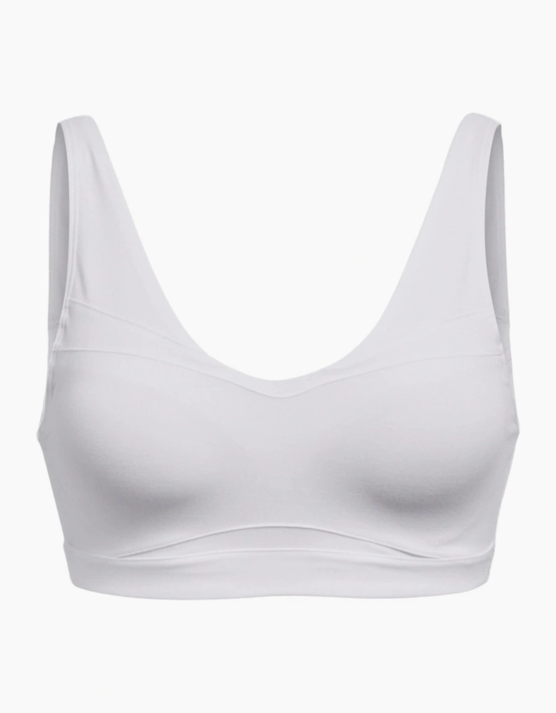 Smartform V-Neck Sports Bra with Spaghetti Straps