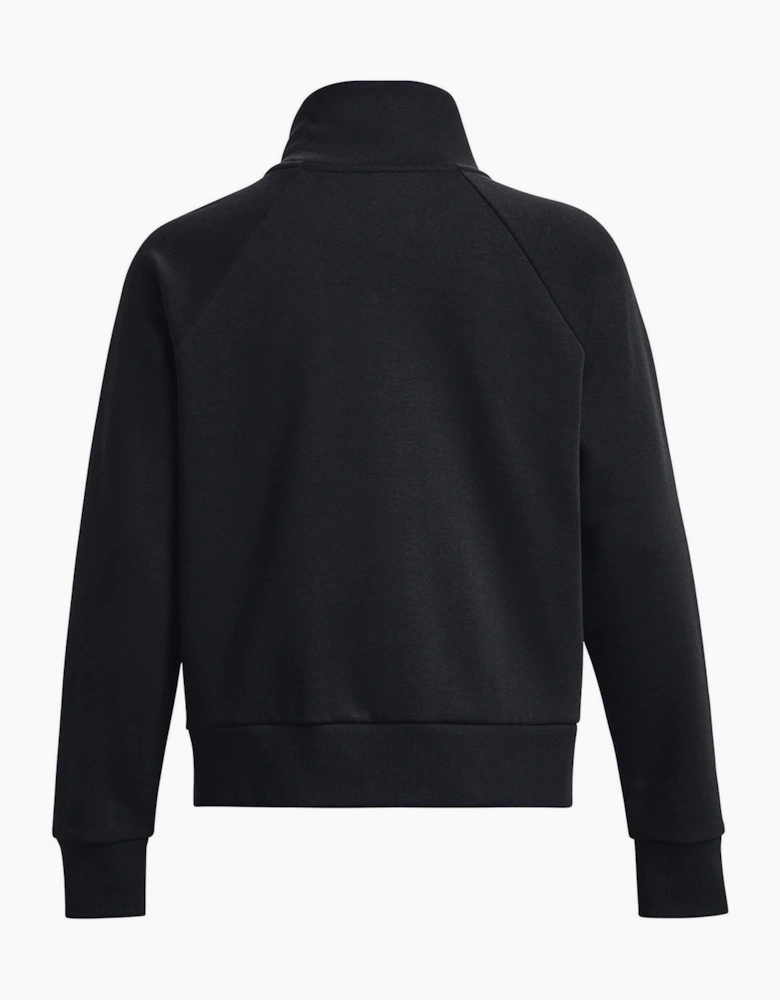 UA Rival Zip Neck Raglan Sleeve Sweatshirt
