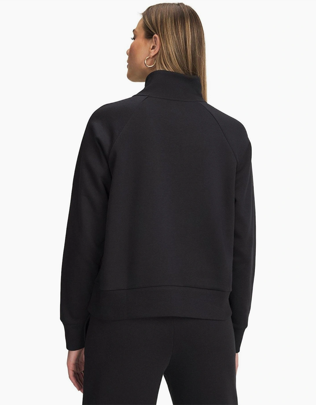UA Rival Zip Neck Raglan Sleeve Sweatshirt