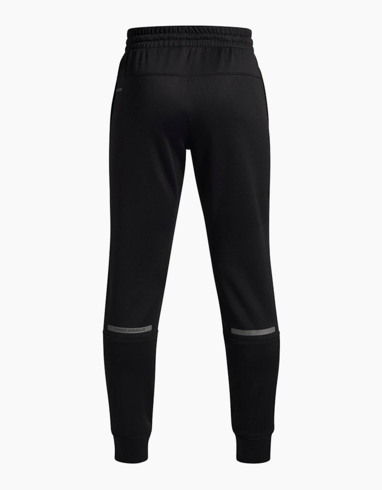 Solid Patterned Slim Running Pants