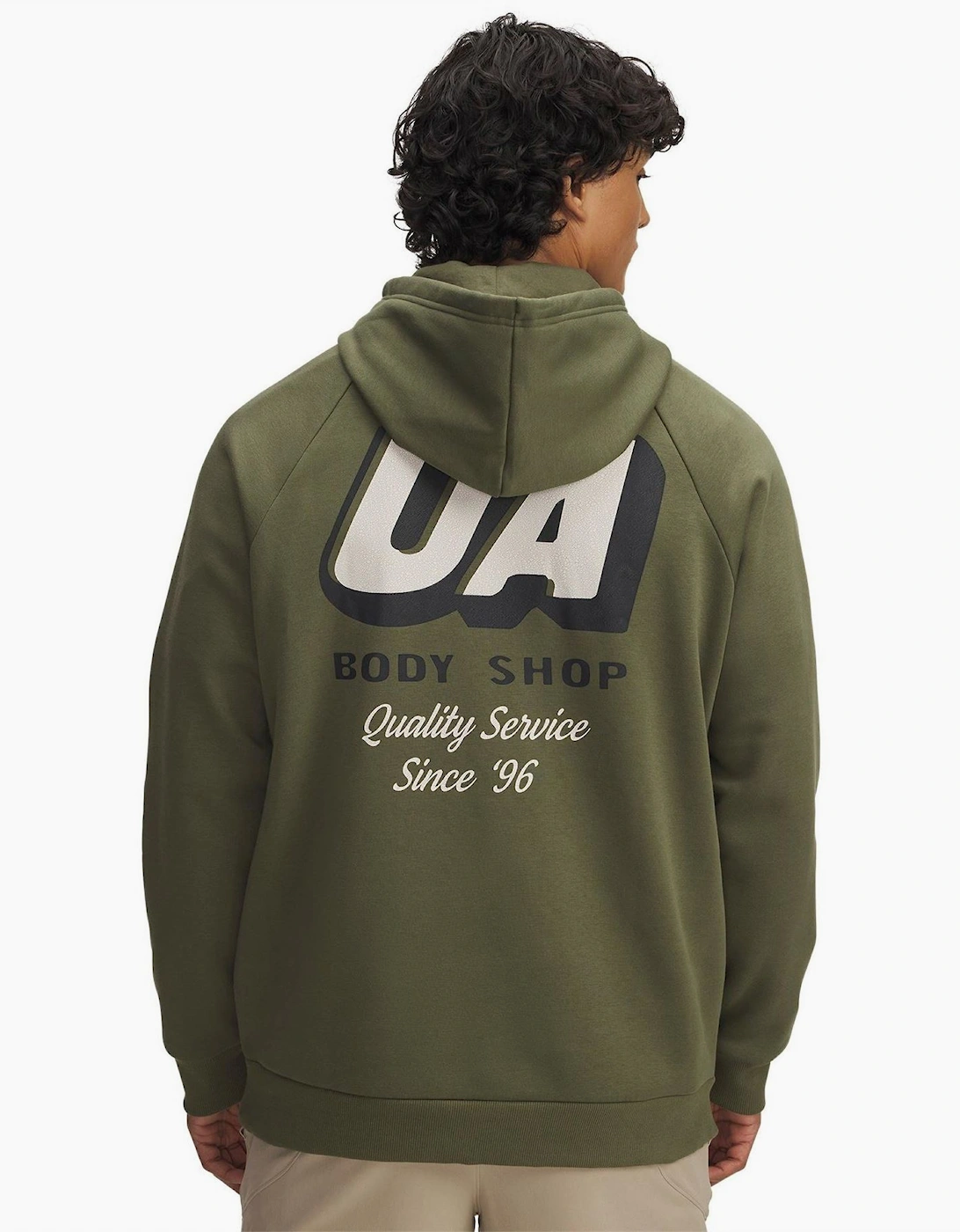 UA Rival Hooded Neck Long Sleeve Sweatshirt