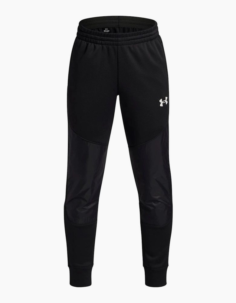 Solid Patterned Slim Running Pants