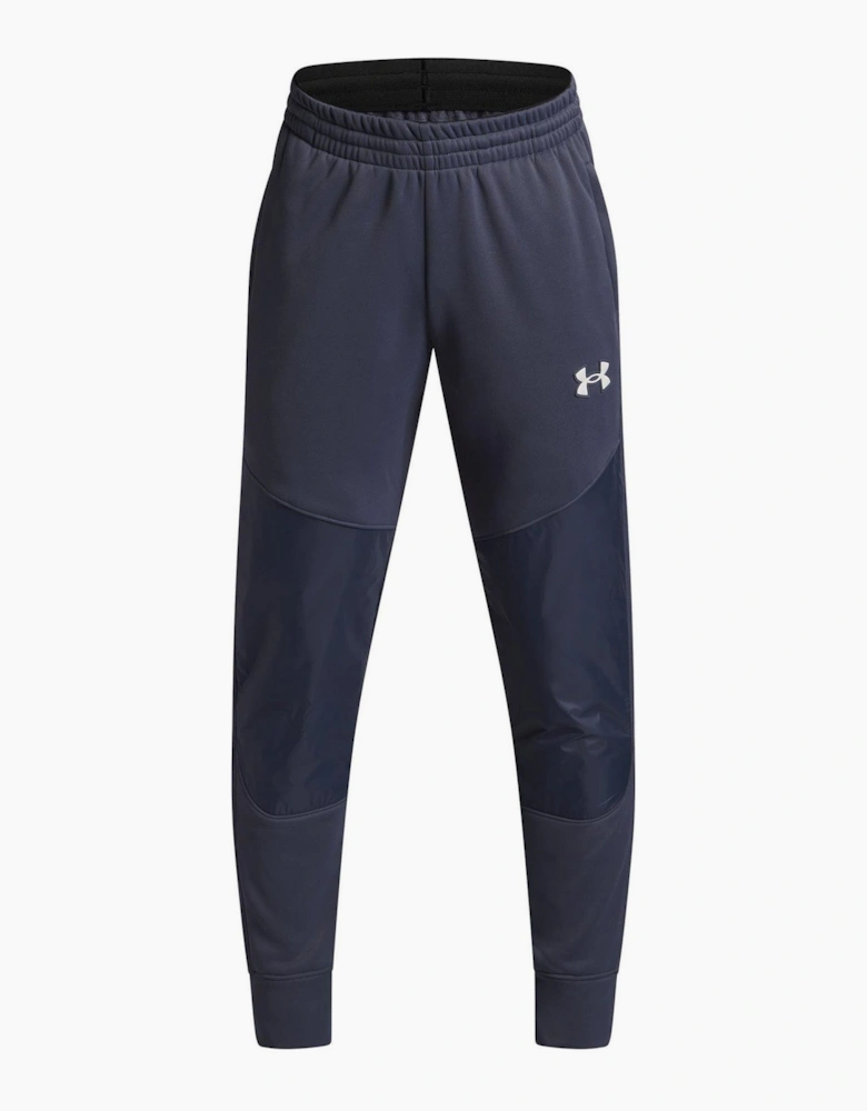 Solid Patterned Slim Running Pants