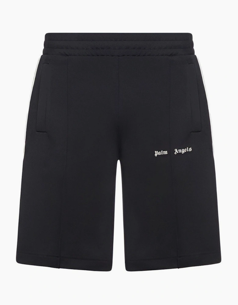 Mens Classic Logo Track Fleece Jogger Shorts