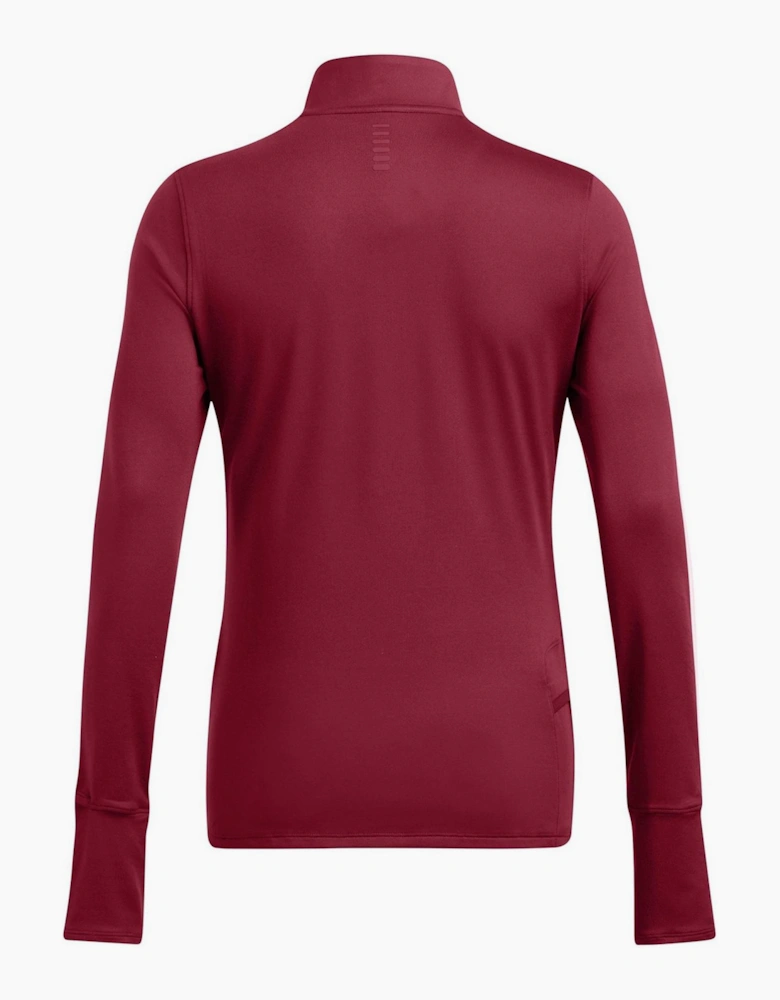 Launch Zip Neck Long Sleeve Slim Fit Tech Top
