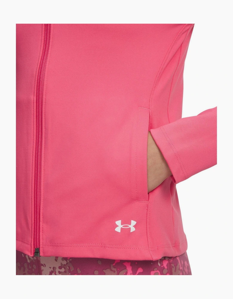 Motion Solid Patterned Woven Cuff Side Pocket Jacket