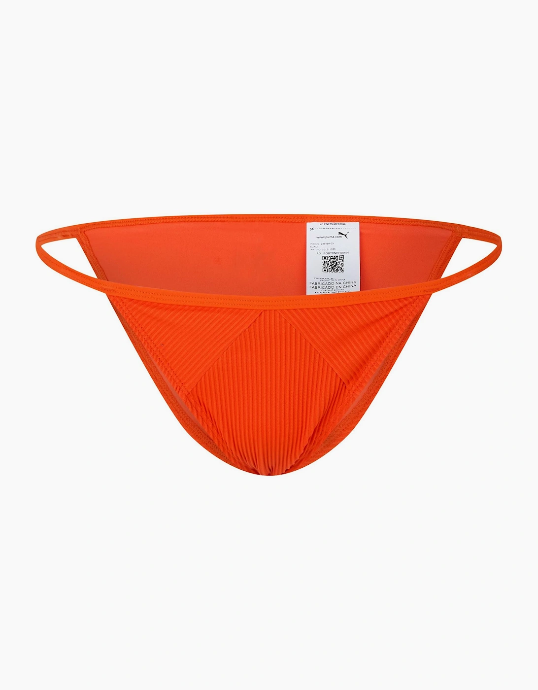 Ribbed Tanga Bikini Bottom, 2 of 1