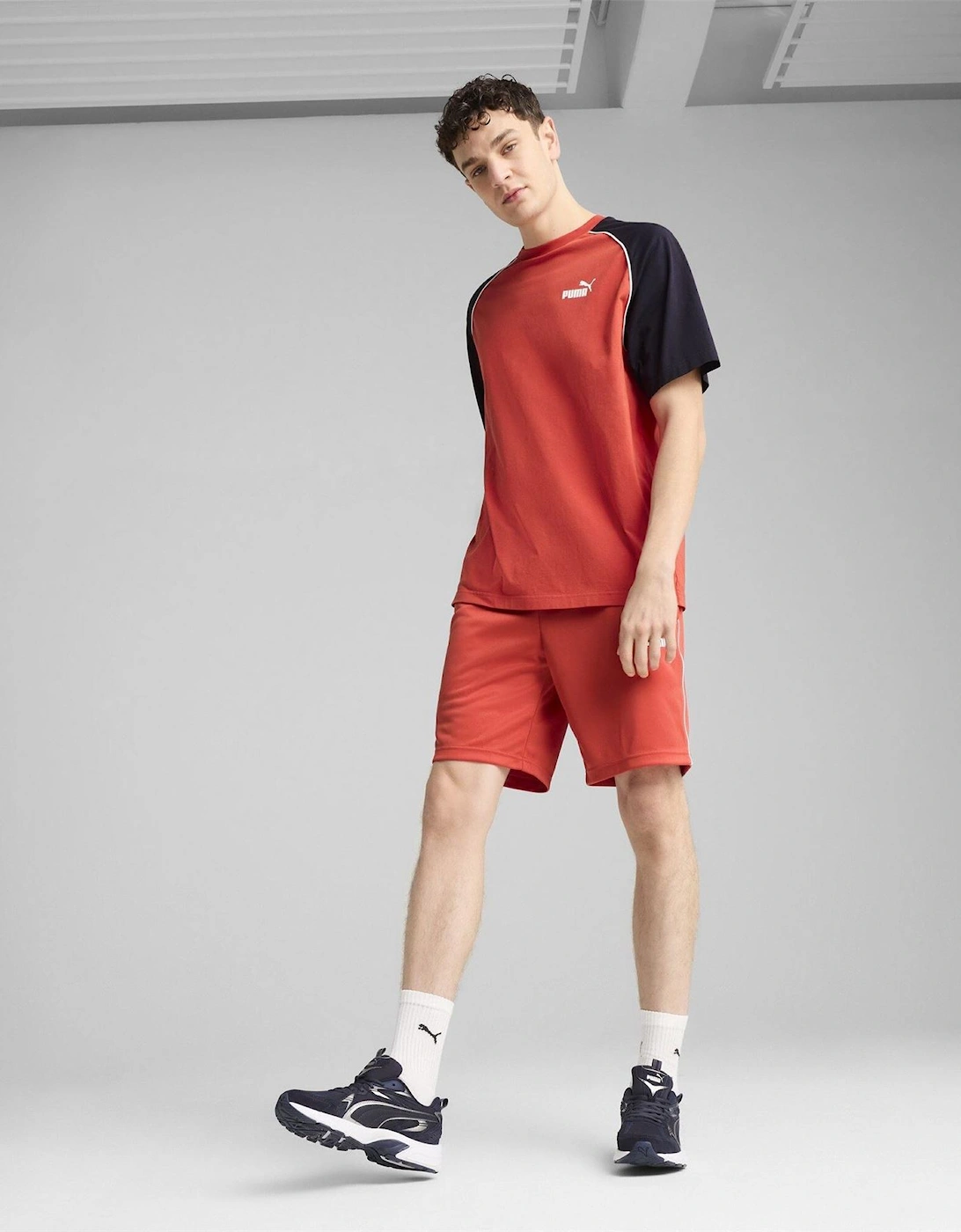 Sport Poly Jogger Shorts with Elasticated Waistband