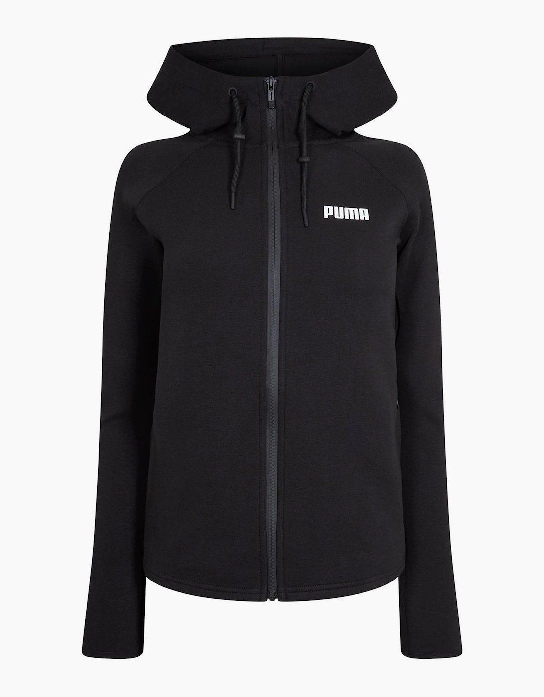 Hooded Ribbed Cuff Sweat Jacket, 2 of 1