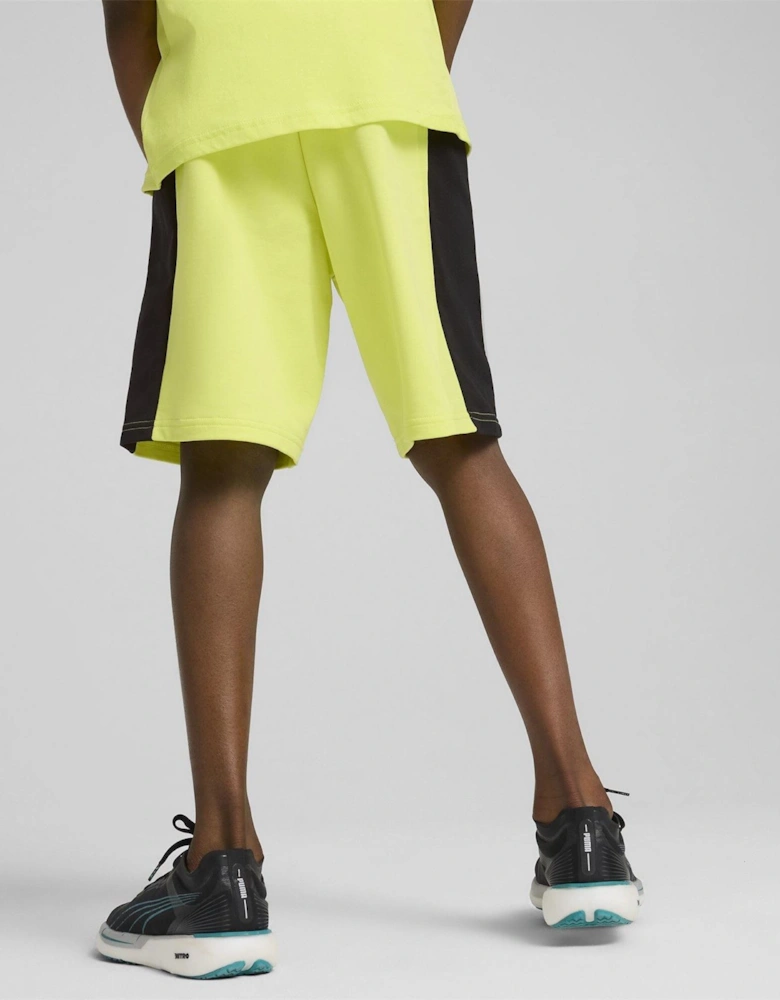 Active Sports Graphic Sweat Shorts with Elasticated Waistband