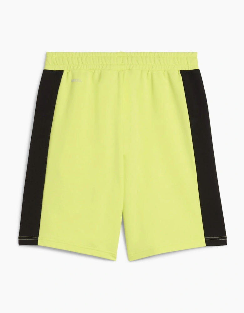 Active Sports Graphic Sweat Shorts with Elasticated Waistband
