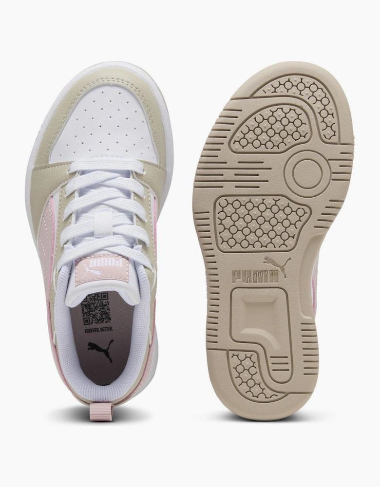 Kids Rebound V6 Low Top Trainers