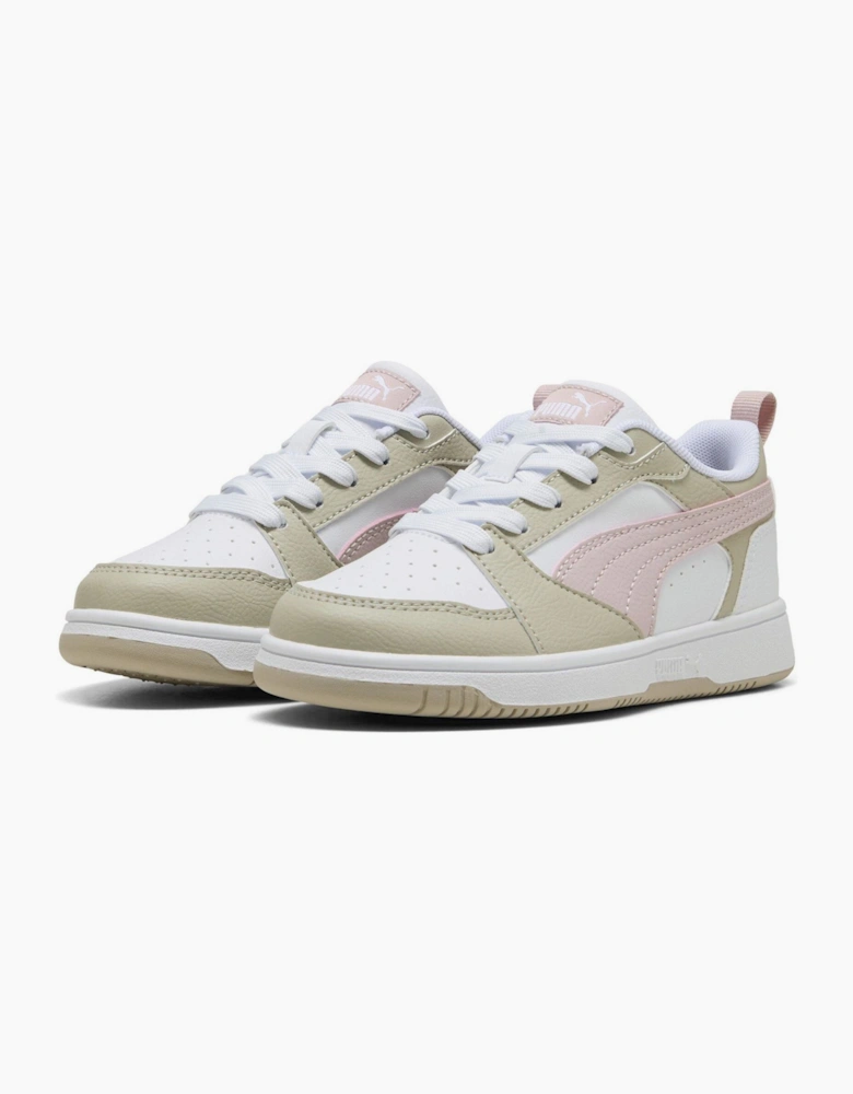 Kids Rebound V6 Low Top Trainers