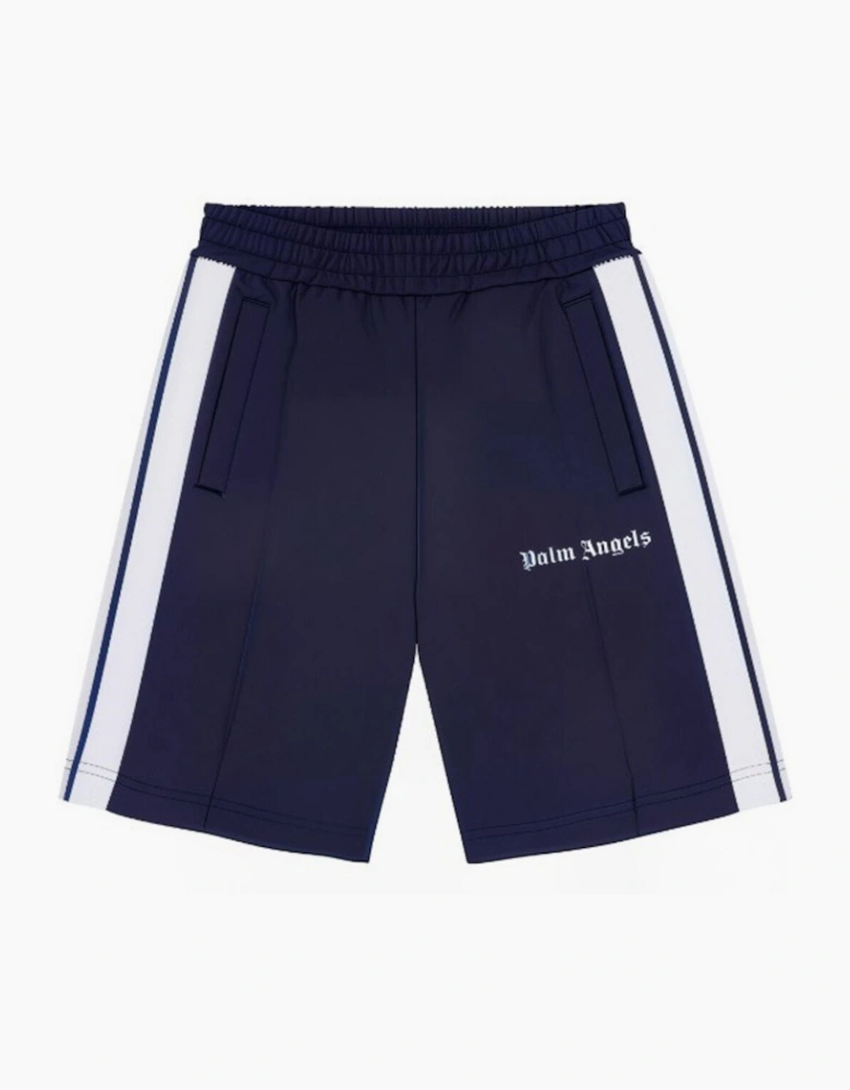 Unisex Kids Classic Logo Track Woven Tracksuit Shorts
