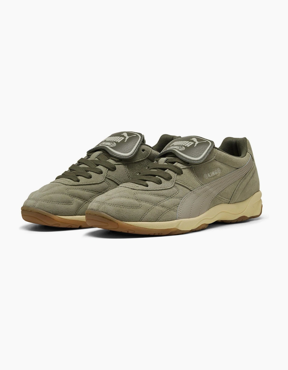 King Indoor Suede Low Top Trainers