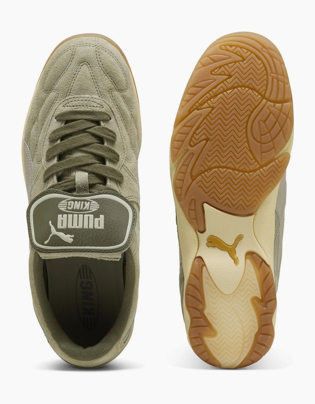 King Indoor Suede Low Top Trainers