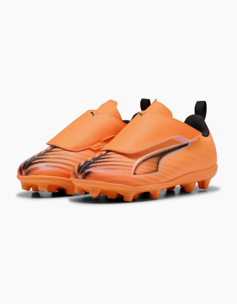 Kids Ultra 6 Play V Firm Ground Football Boots