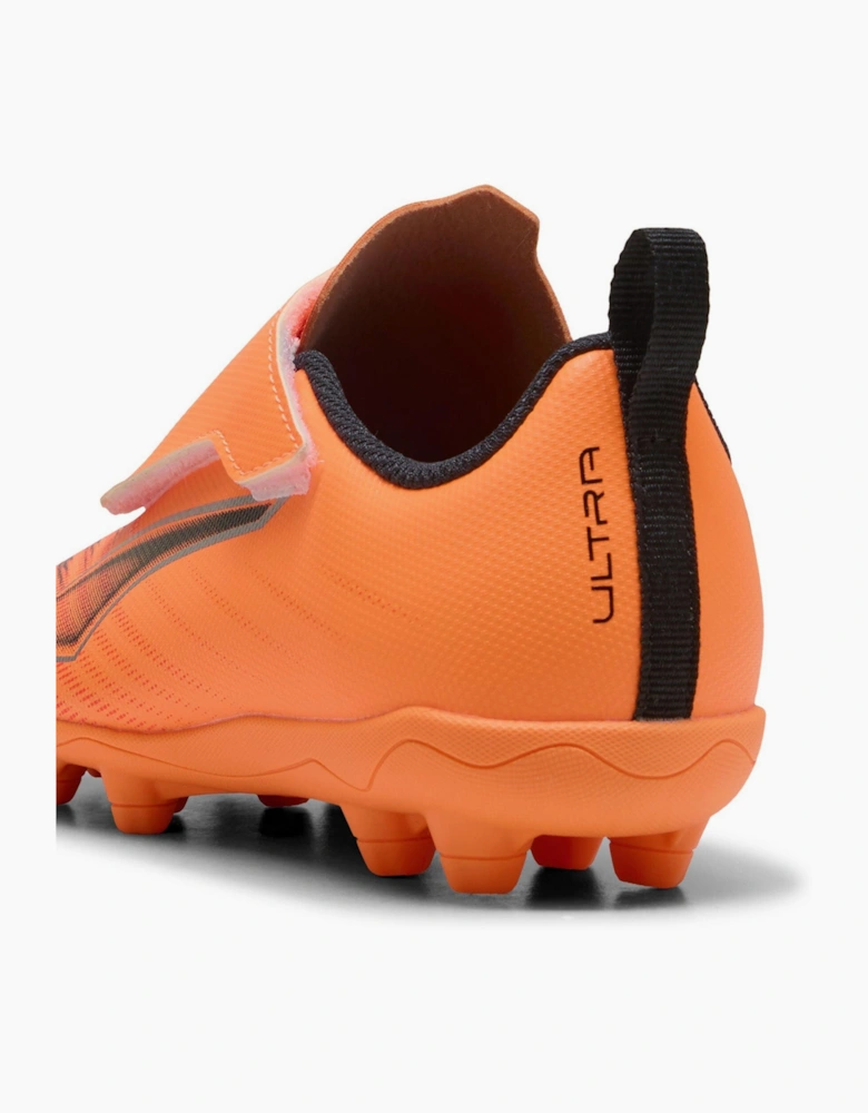 Kids Ultra 6 Play V Firm Ground Football Boots
