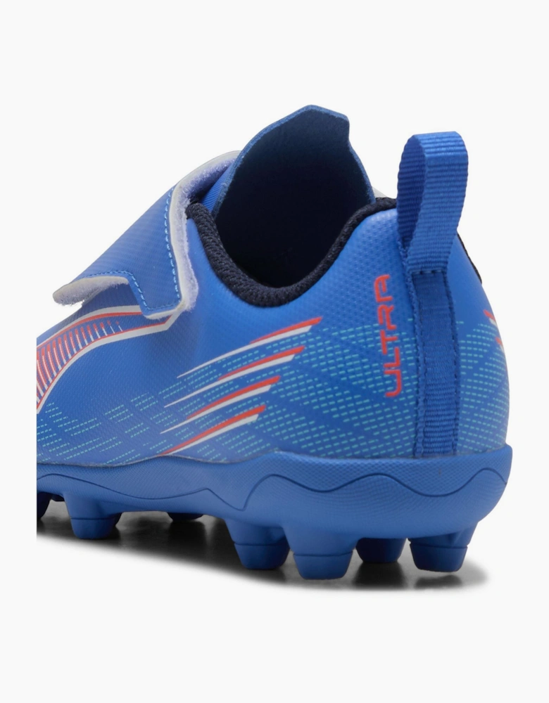 Kids Ultra 6 Play V Firm Ground Football Boots