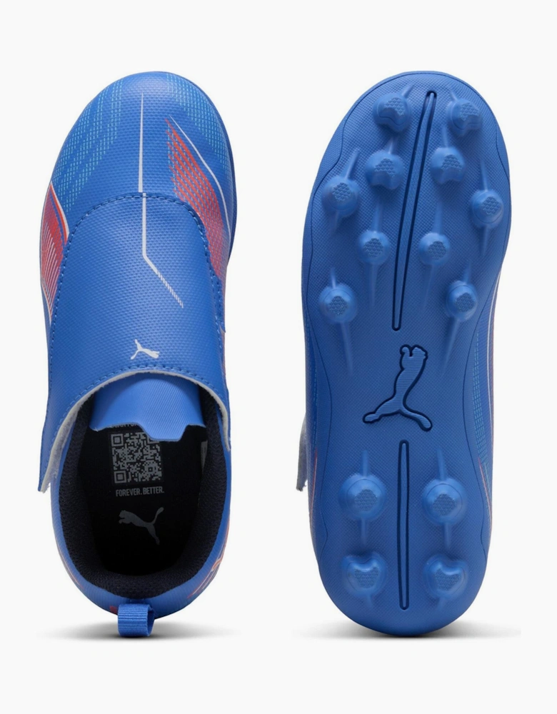 Kids Ultra 6 Play V Firm Ground Football Boots