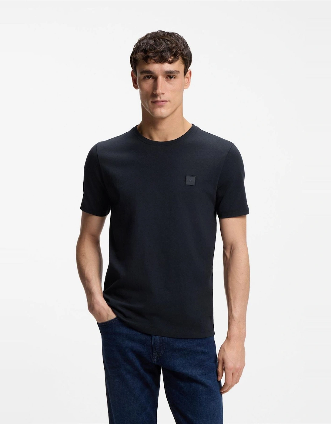 Orange Tales T-Shirt With Logo Patch Premium Cotton