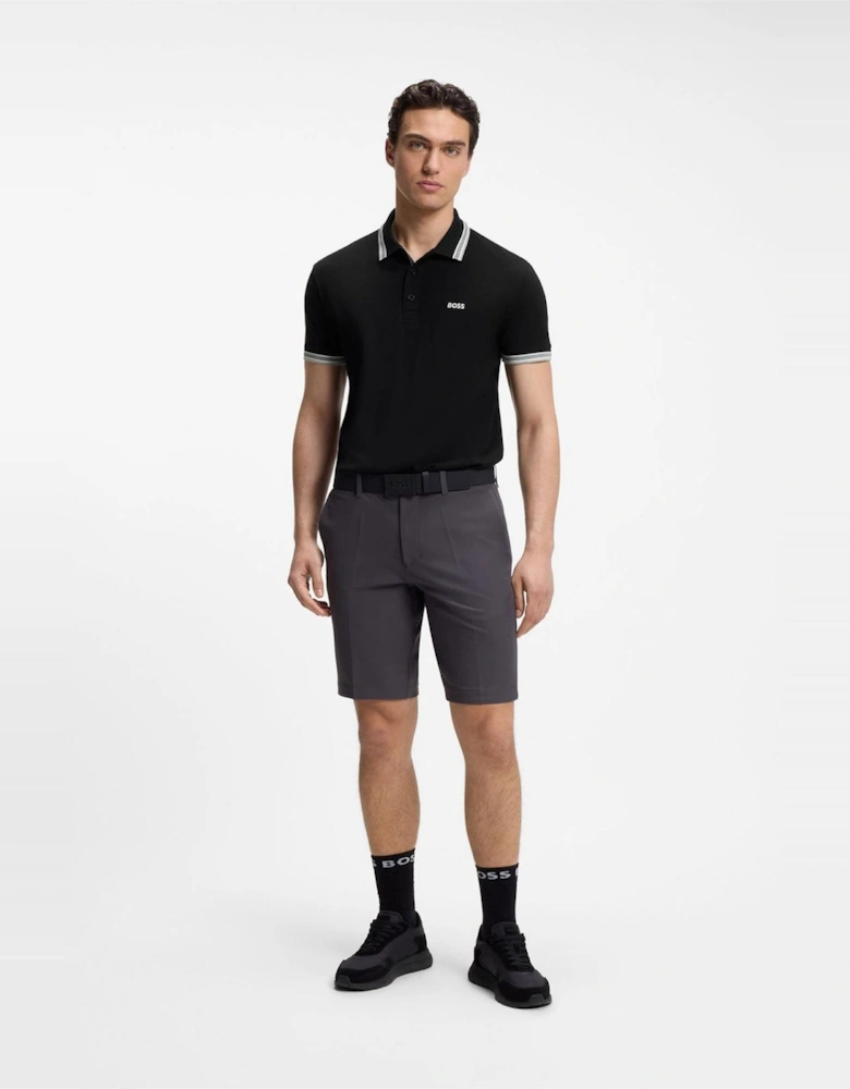 Green Paddy Polo Shirt With Contrast Tipping