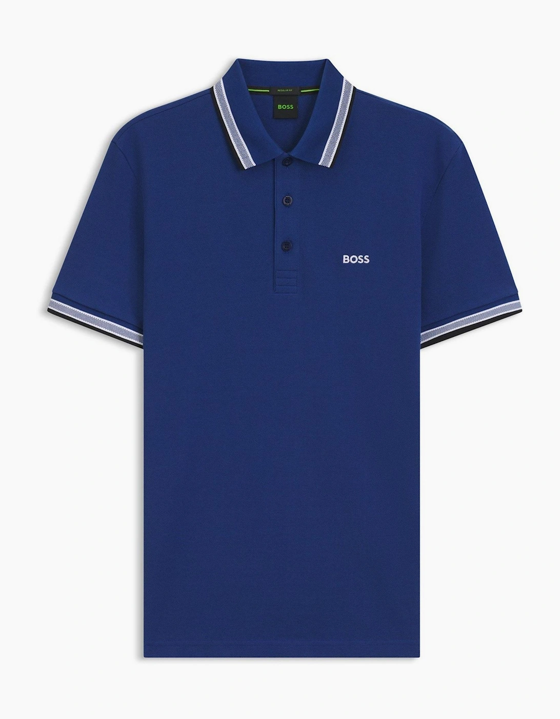 Green Paddy Polo Shirt With Contrast Tipping, 6 of 5
