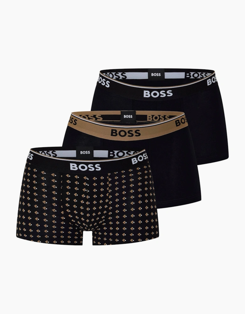 Bodywear 3 Pack Boxer Shorts with Logo Detail
