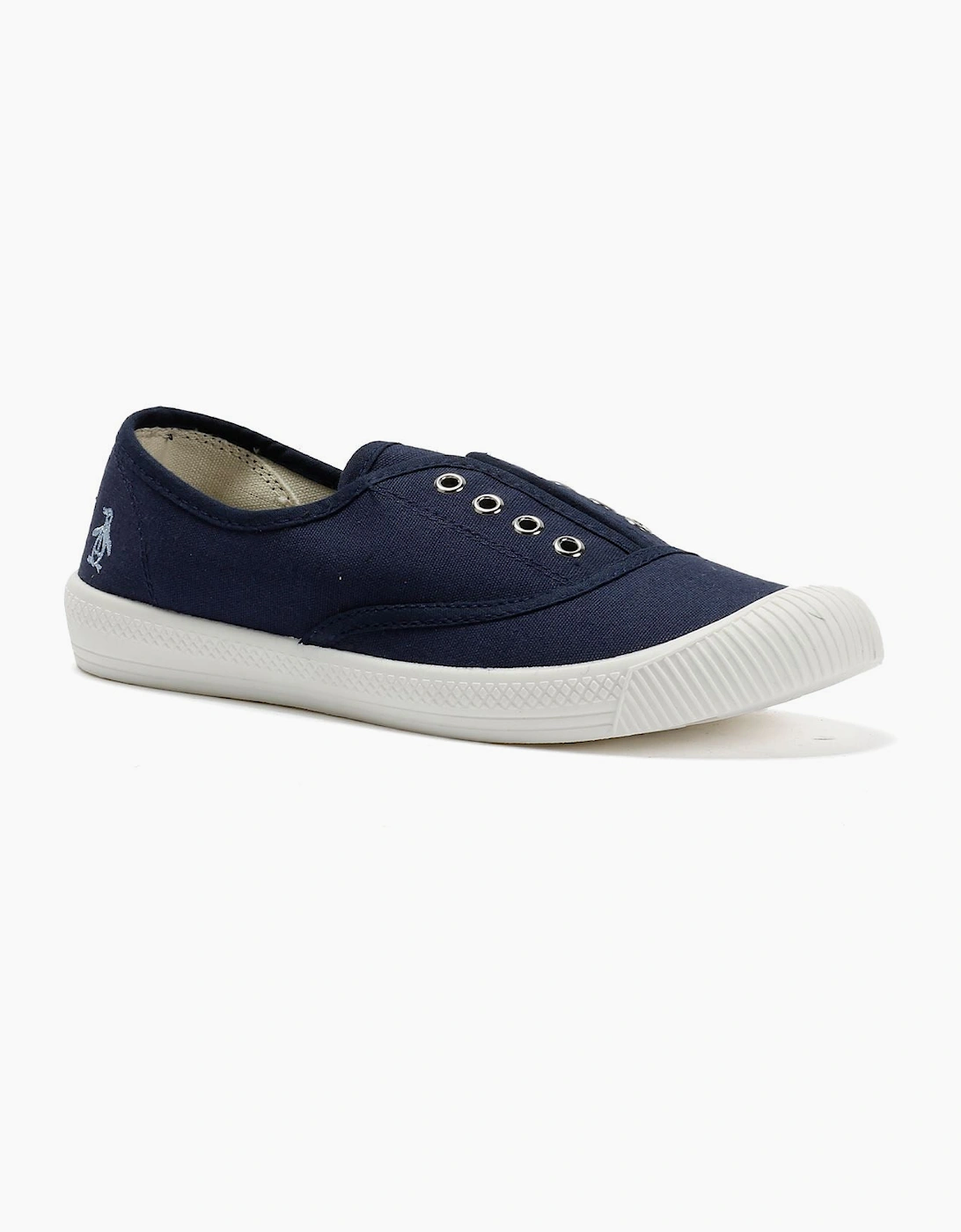 Penguin Anita Canvas Women's Navy Pumps