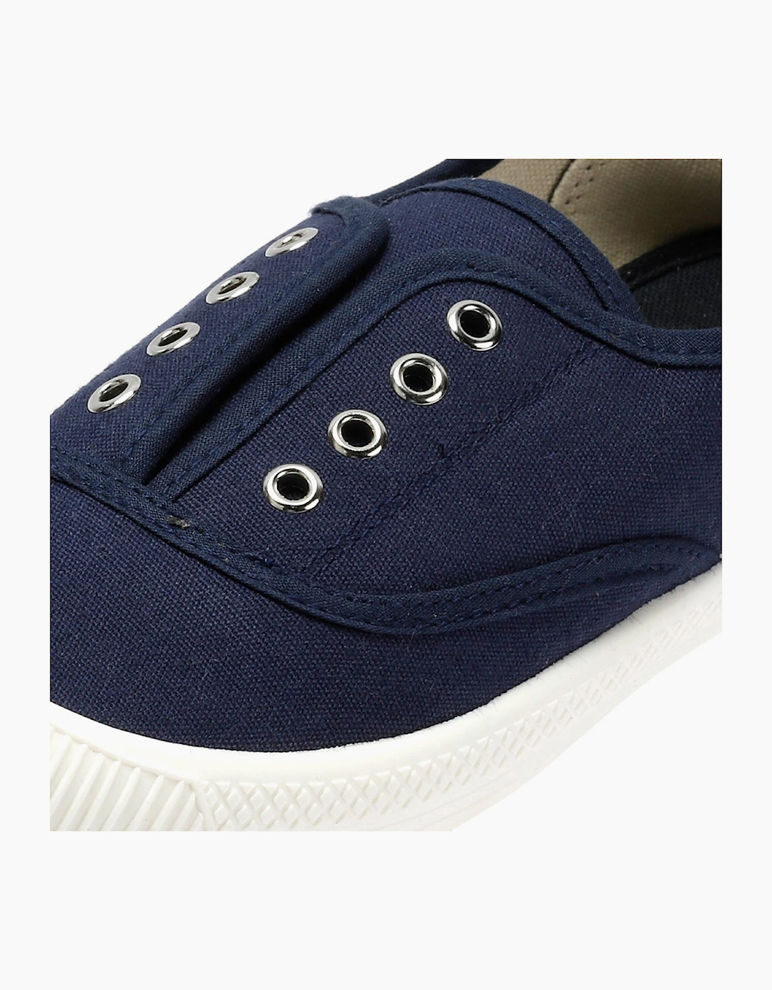 Penguin Anita Canvas Women's Navy Pumps