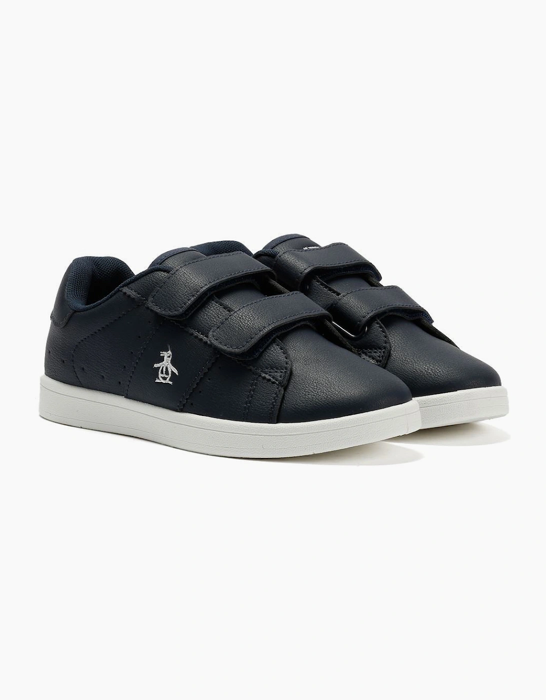 Penguin Junior Marble Navy Trainers