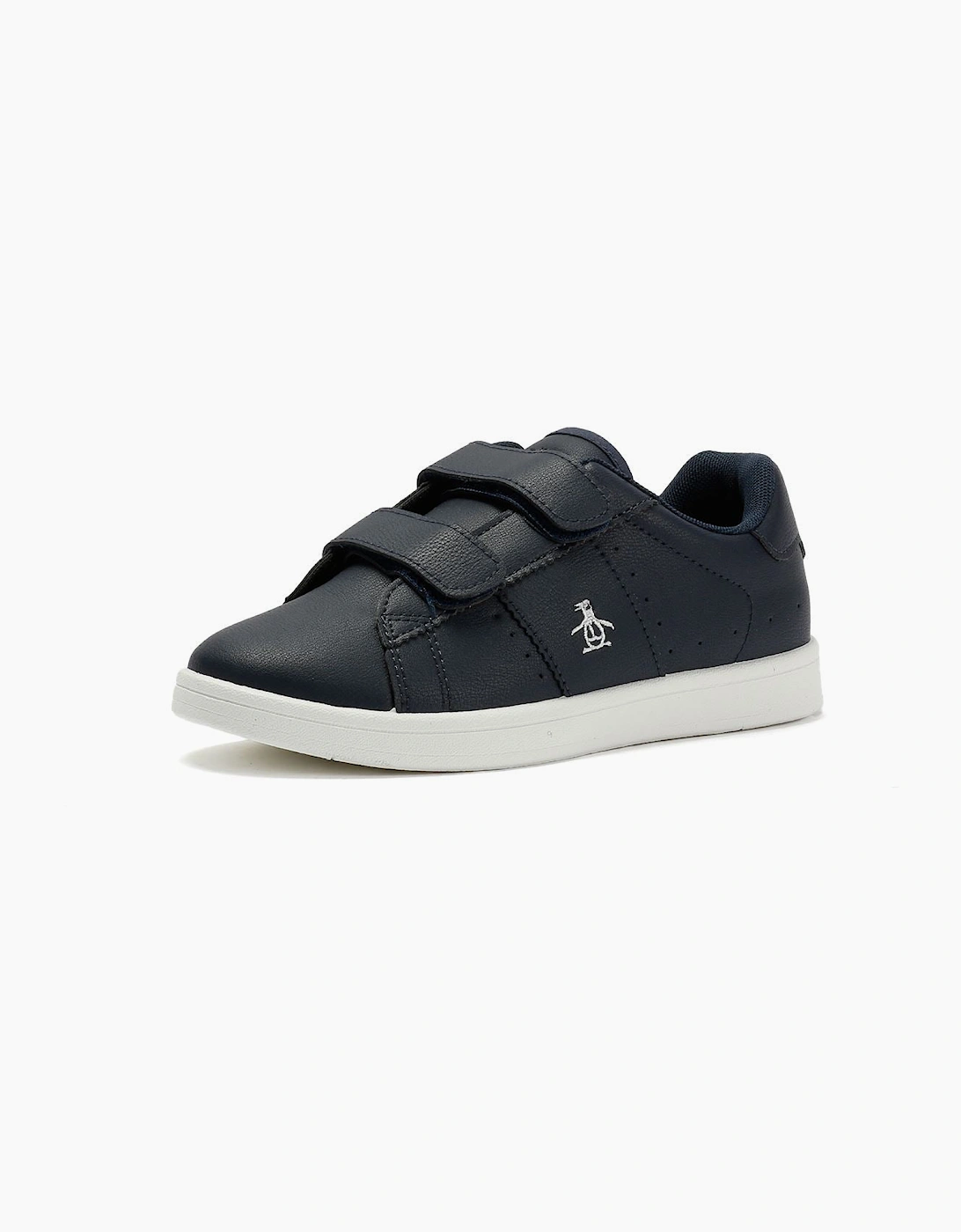Penguin Junior Marble Navy Trainers
