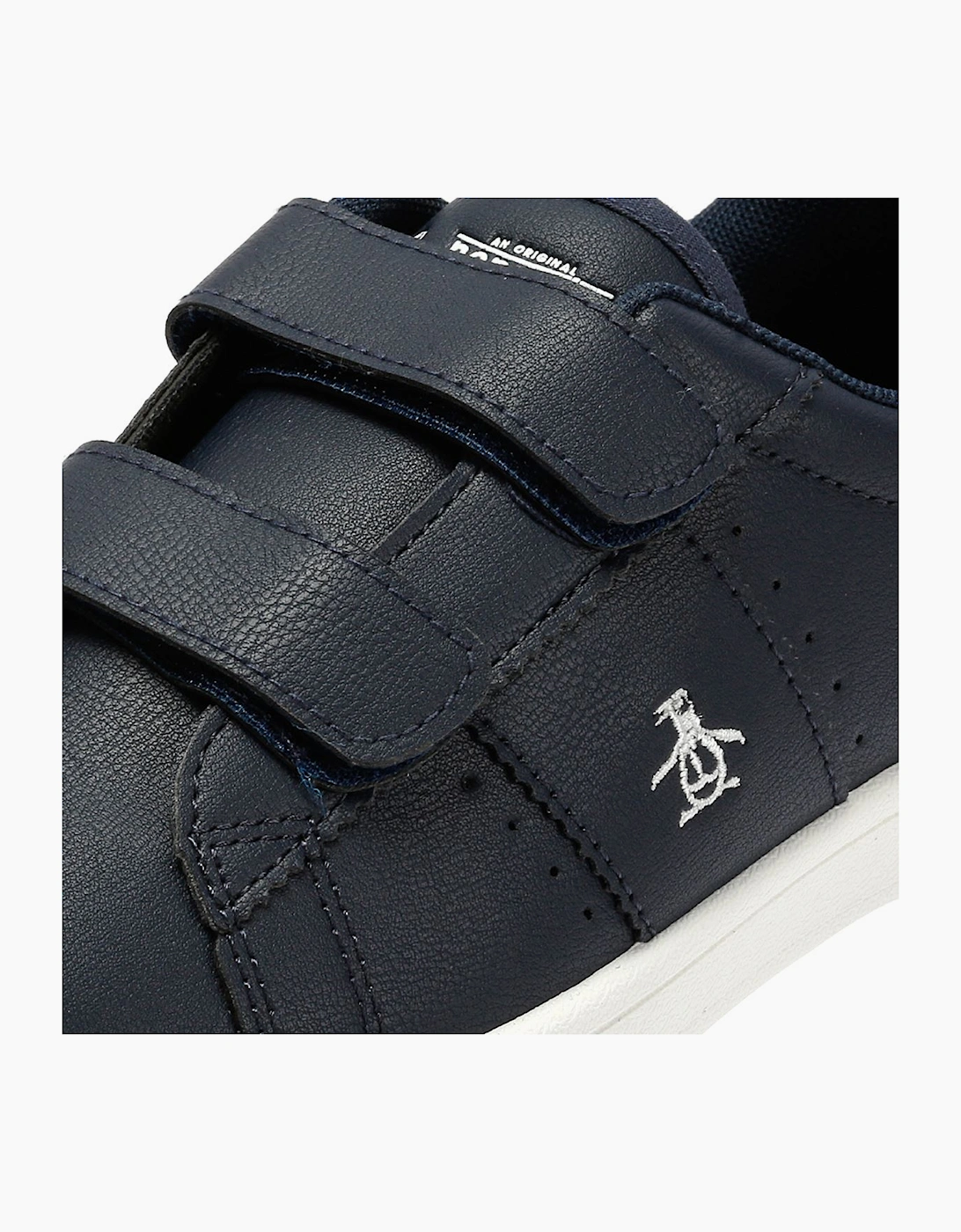 Penguin Junior Marble Navy Trainers