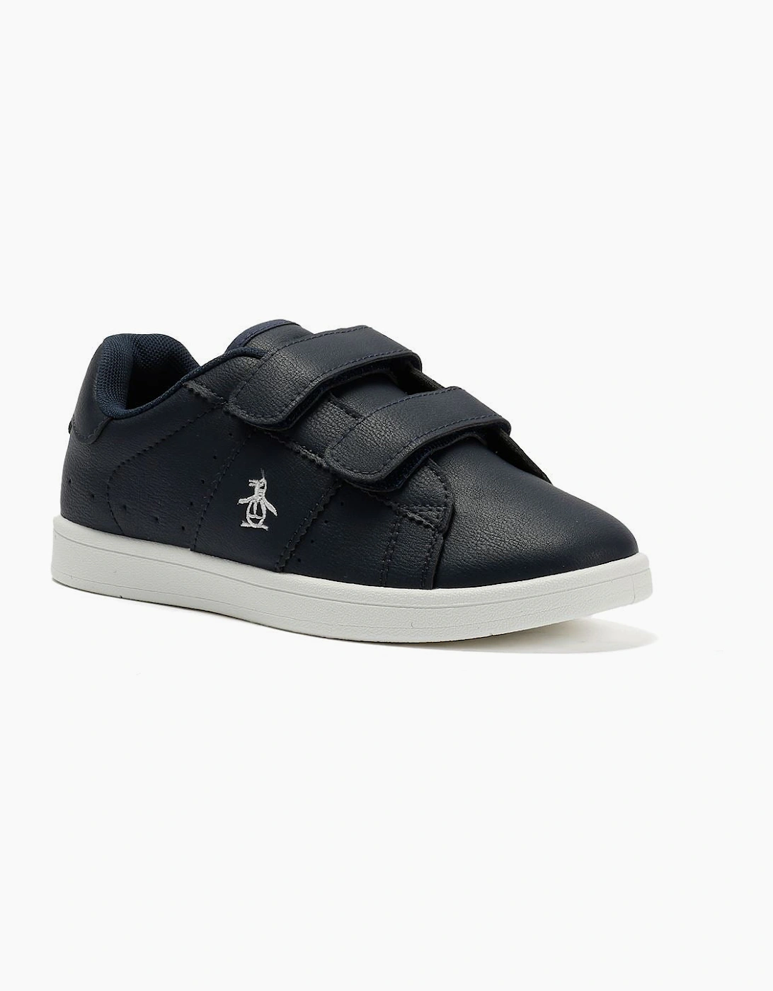 Penguin Junior Marble Navy Trainers