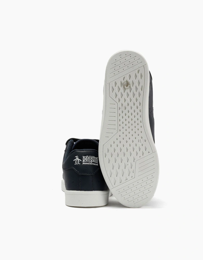 Penguin Junior Marble Navy Trainers