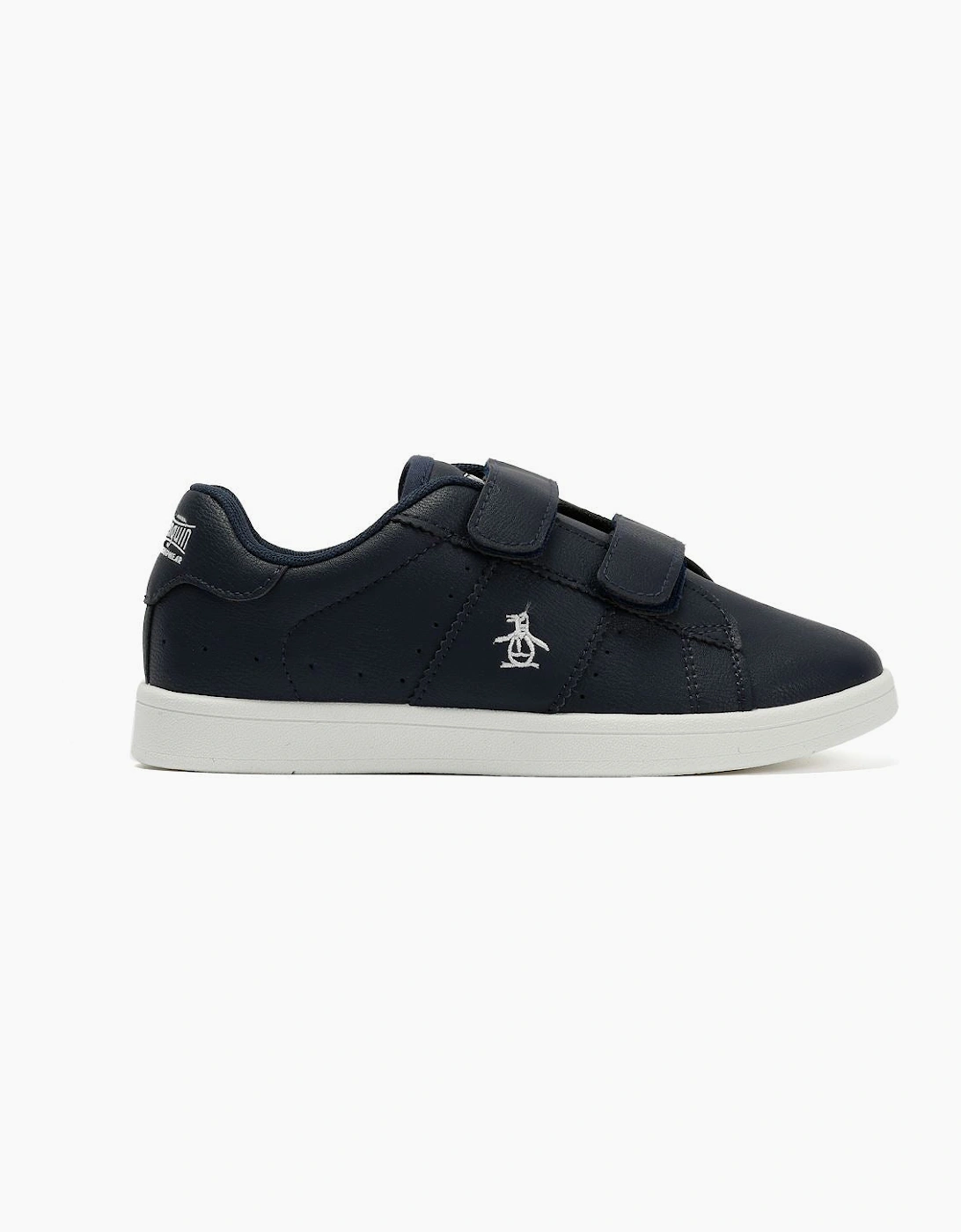 Penguin Junior Marble Navy Trainers