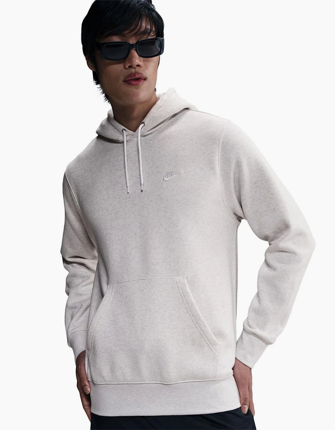 Mens Sportswear Club Fleece Pullover Hoodie, 7 of 6