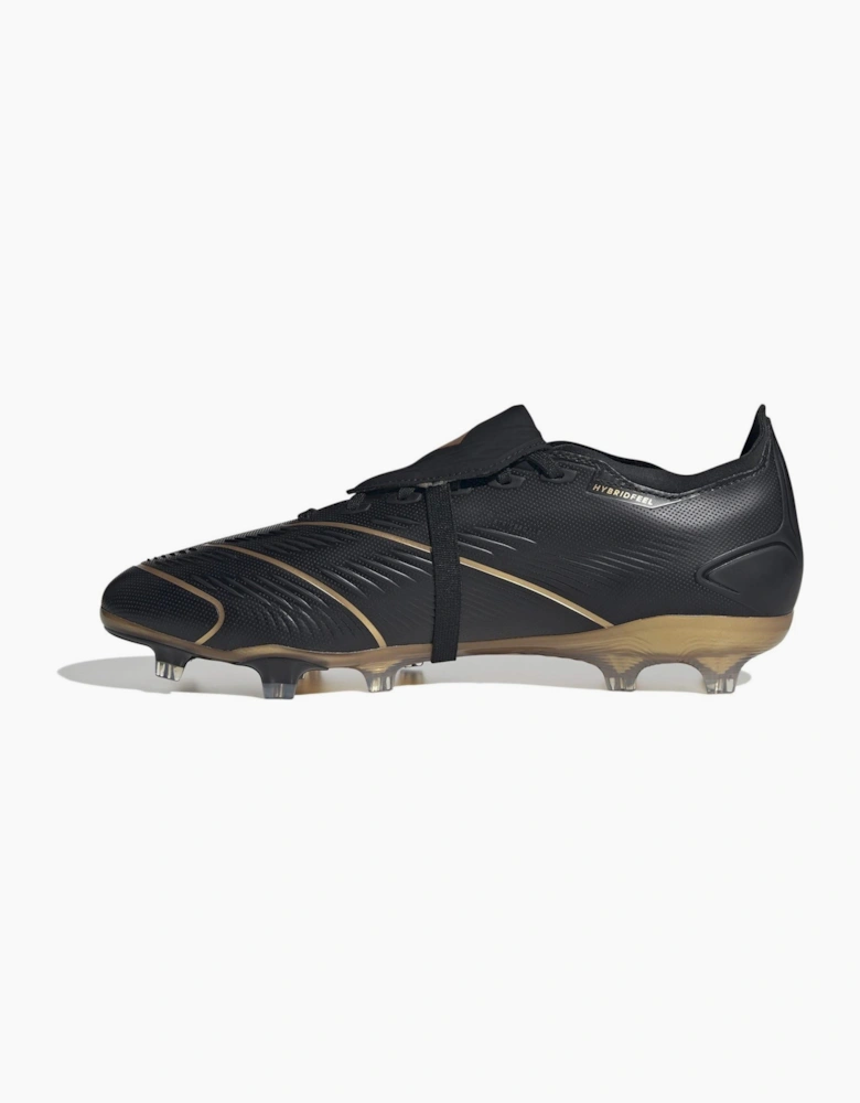 Predator League Fold Over Tongue Firm Ground Football Boots