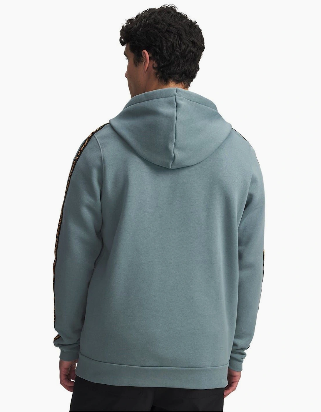 Icon Solid Patterned Hooded Ribbed Cuff Sweat Jacket