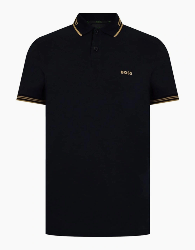 Hbg Paul Polo Contrast Striped Trim Shirt
