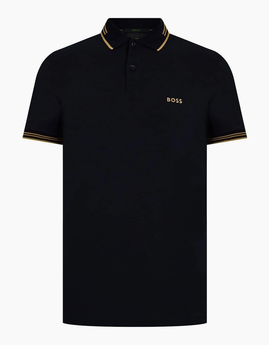 Hbg Paul Polo Contrast Striped Trim Shirt, 6 of 5