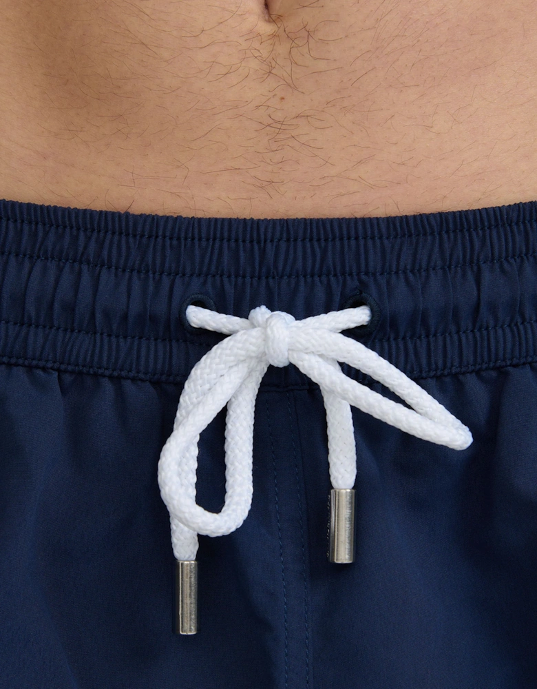SANDBANKS BADGE LOGO SWIM SHORT NAVY