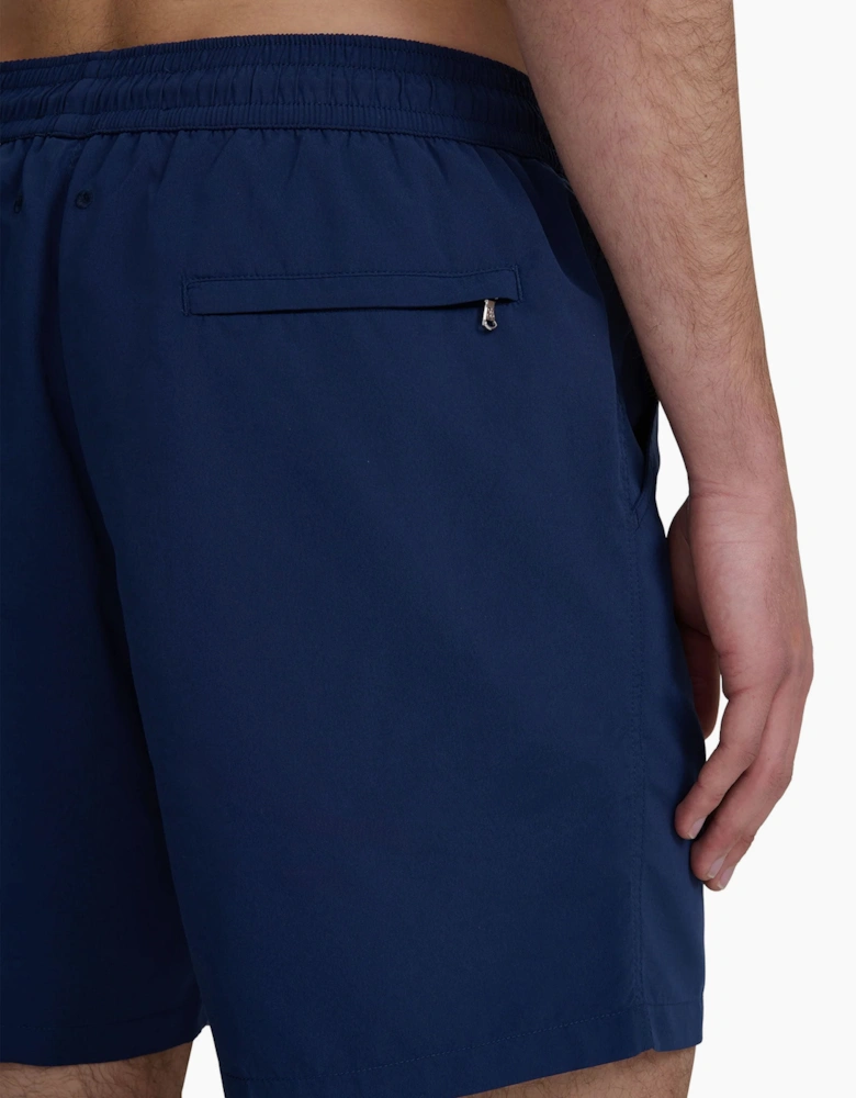 SANDBANKS BADGE LOGO SWIM SHORT NAVY