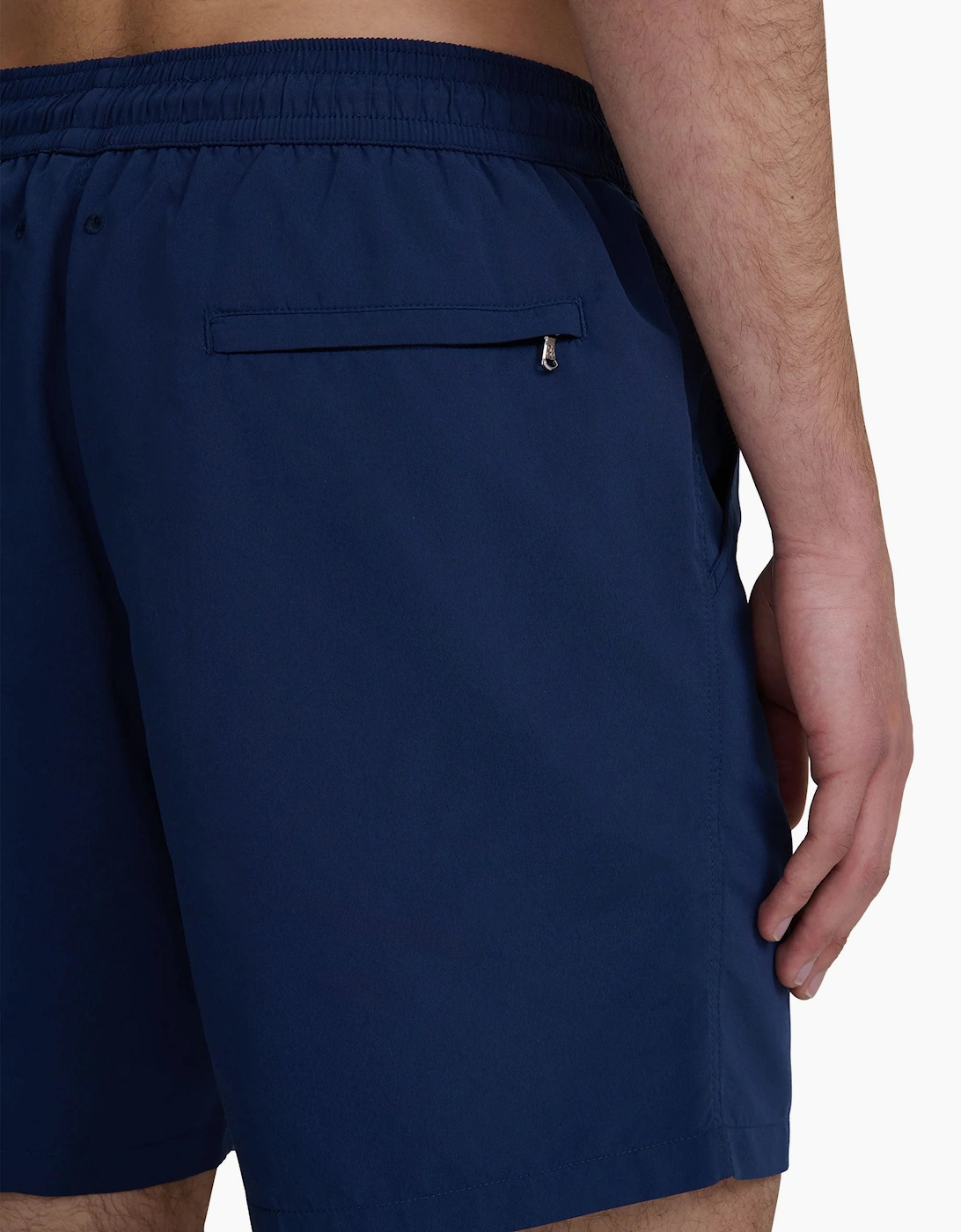 SANDBANKS BADGE LOGO SWIM SHORT NAVY
