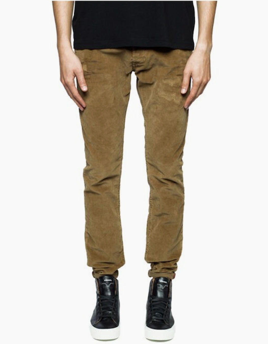 DIESEL KAKEE Mens Corduroy Trousers Regular Fit, 2 of 1